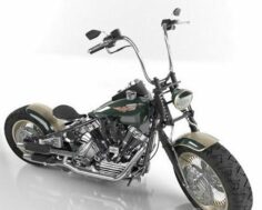 Harley Davidson Knucklehead 3D Model