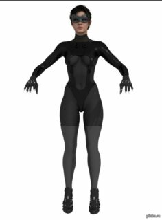 Jill CatSuit 3D Model