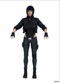 Jill_Kusanagi 3D Model