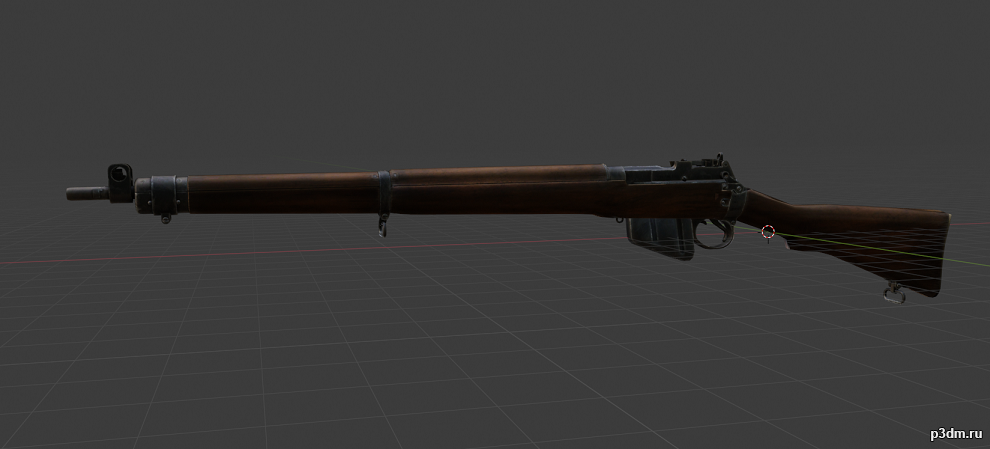Lee Enfield MK1 3D Model