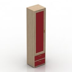 Locker 3D Model