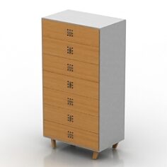 Locker 3D Model