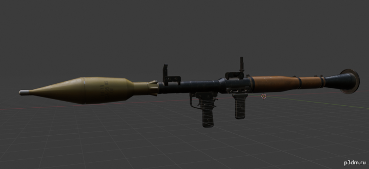 RPG-7 3D Model