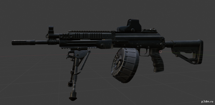 RPK16 3D Model