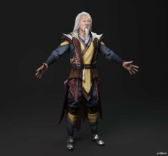 Shang Tsung Past 3D Model