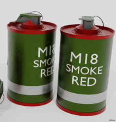 Smoke granade 3D Model