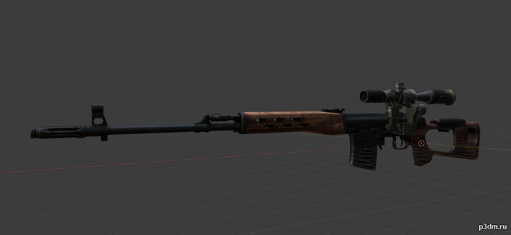 SVD 3D Model