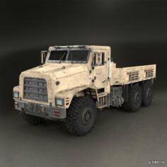 Cargo Truck (Big Bertha) 3D Model