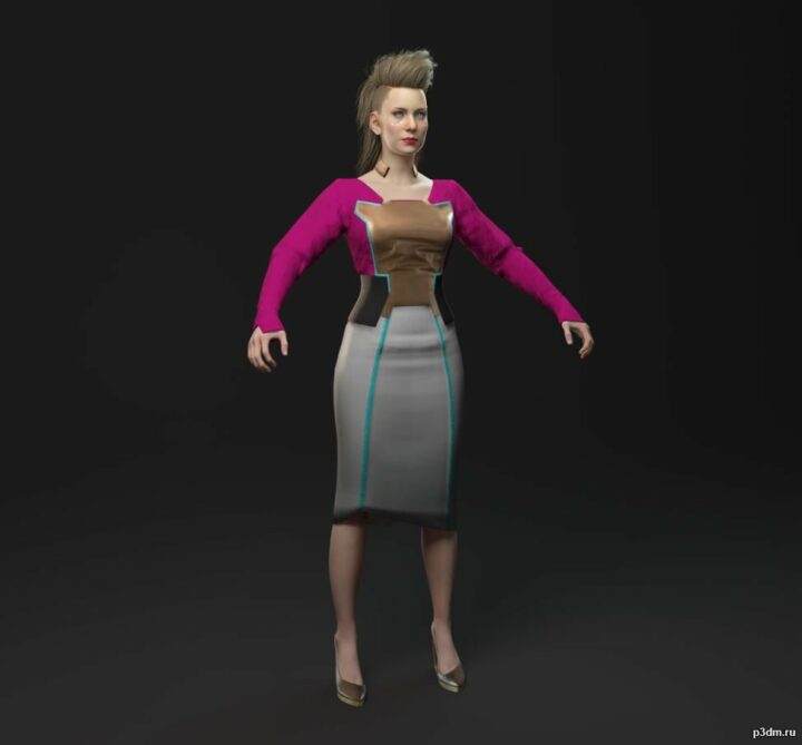 Gillean Jordan 3D Model