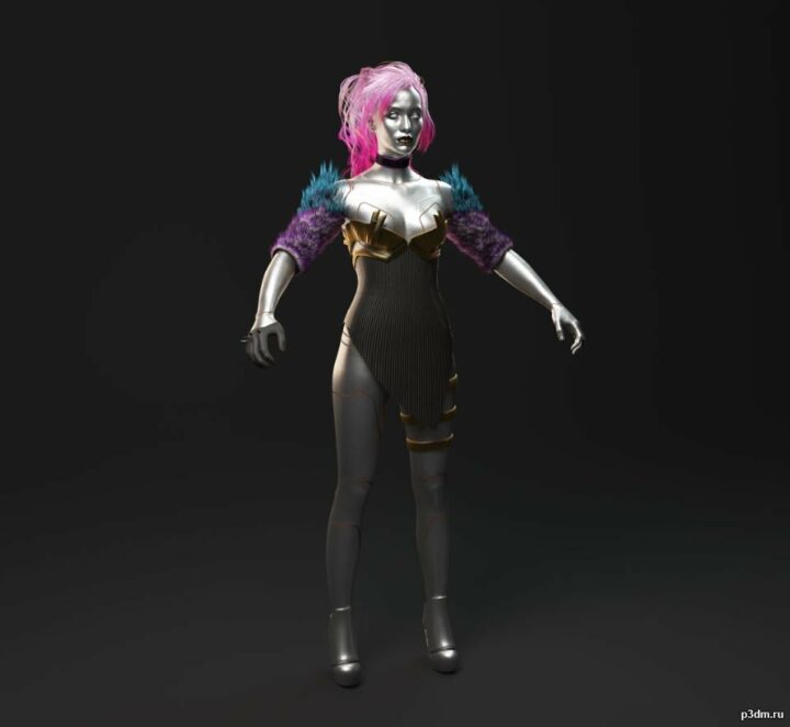 Lizzy Wizzy 3D Model