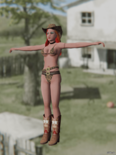 Stripper 3D Model