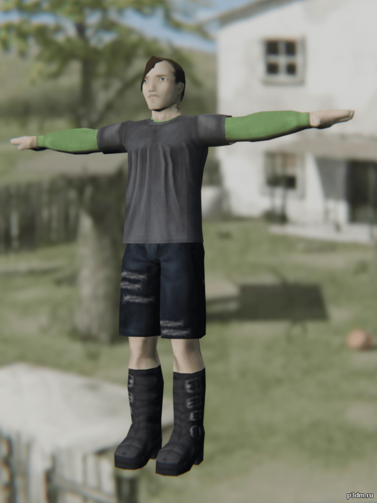 TV-Studio Audience 3D Model