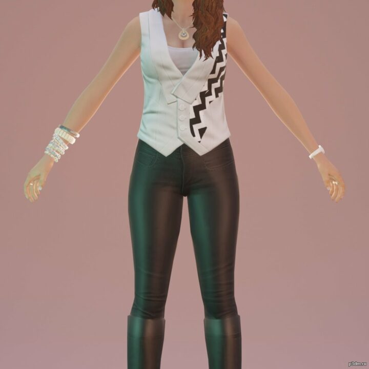 Woman Anita 3D Model