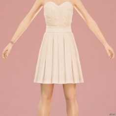 Woman Bride 3D Model