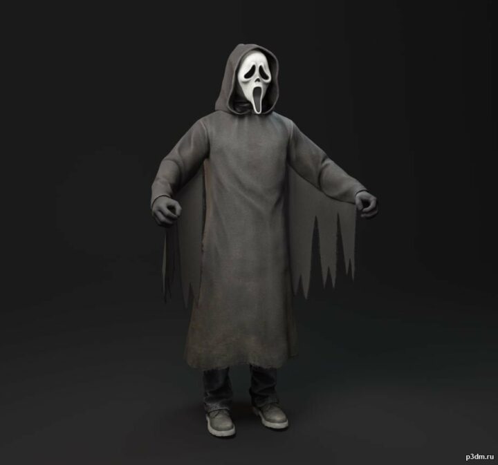 Ghostface 3D Model