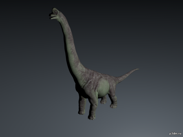 Giraffatitan 3D Model