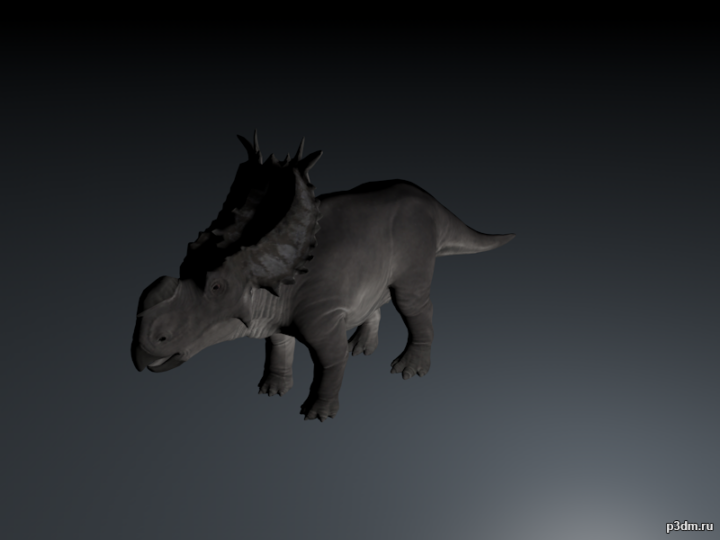 Pachyrinosaurus 3D Model