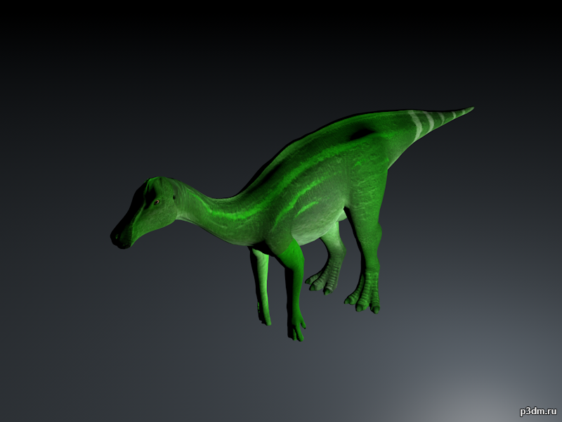 Plateosaurus 3D Model