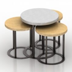 Tables 3D Model