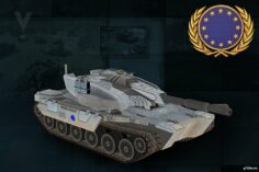 Generals 2 EU Vehicles (Red Alert 3 Mod) 3D Model