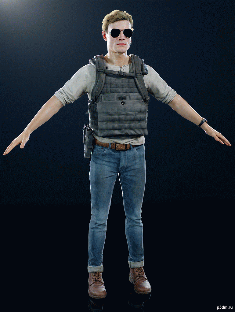 House of Ashes – Eric King 3D Model