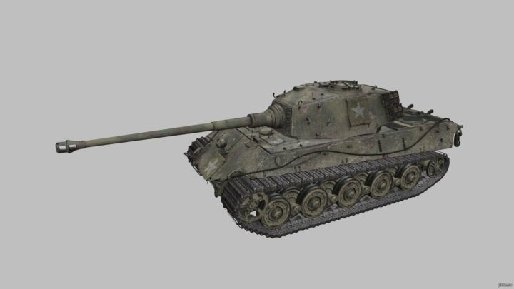 King Tiger 211 Captured 3D Model