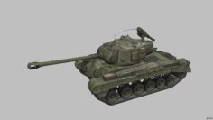 M26 Pershing Eagle 7 3D Model