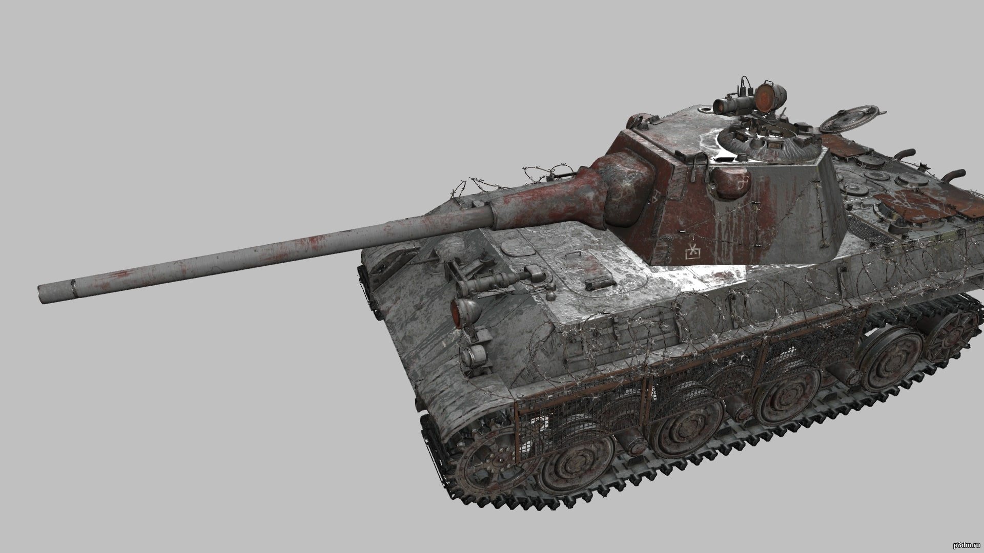 Panther II Halloween 3D Model - 3DHunt.co