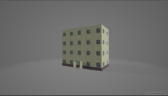 Residential building 3D Model