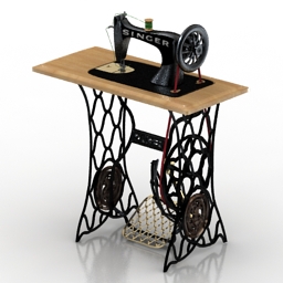 Sewing machine 3D Model