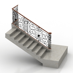 Stair 3D Model