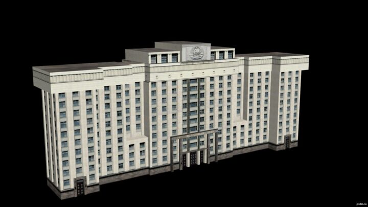 State Duma building 3D Model