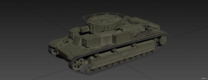 T-28 3D Model