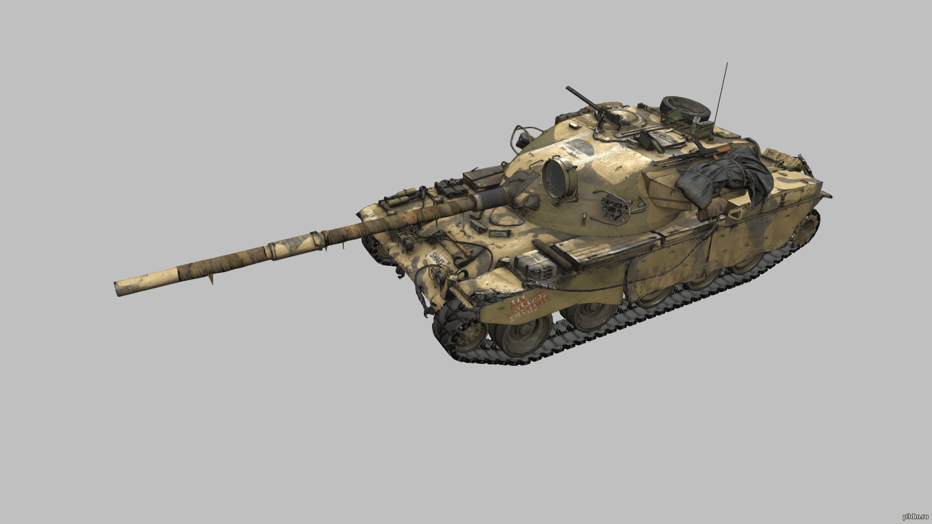 T95 Fv 41 Chieftain Crown Guard 3d Model 3dhunt Co