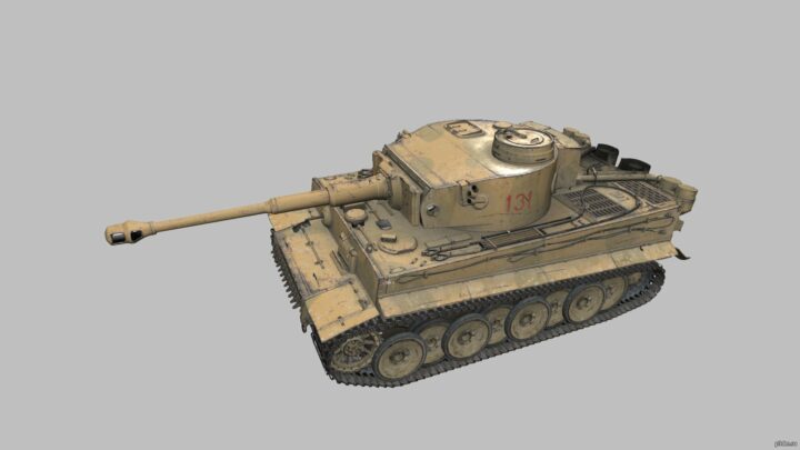 Tiger 131 3D Model