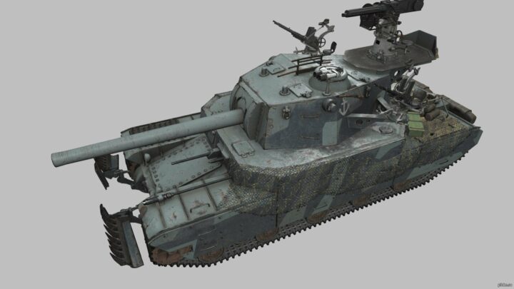 Type 5 Heavy Kaiju 3D Model