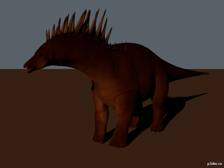Amargasaurus 3D Model