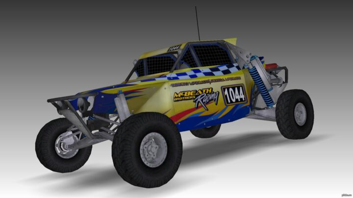Buggy (Open Wheel) 3D Model