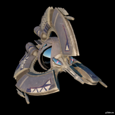 Droid Tri Fighter 3D Model