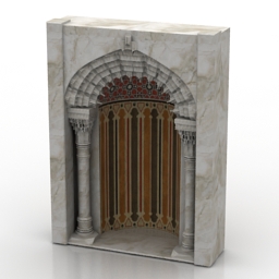 Islamic mehrab 3D Model