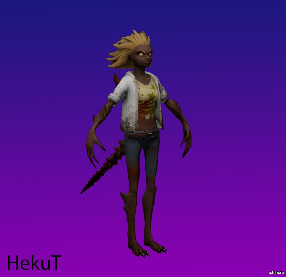 Isys Infected 3D Model