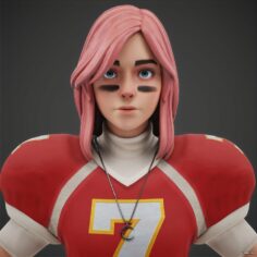 Kate_Football – Propnight 3D Model