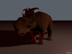 Pachyrhinosaurus 3D Model