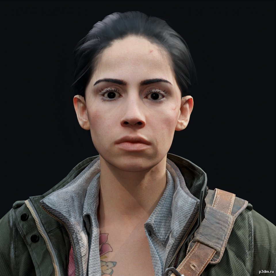 Rikki – Days Gone 3D Model