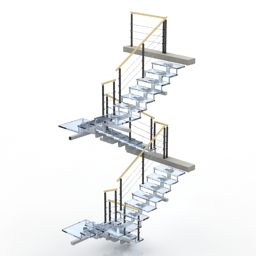 Stair 3D Model