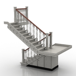 Stair 3D Model