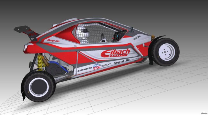 2016 Speedcar Xtrem 3D Model