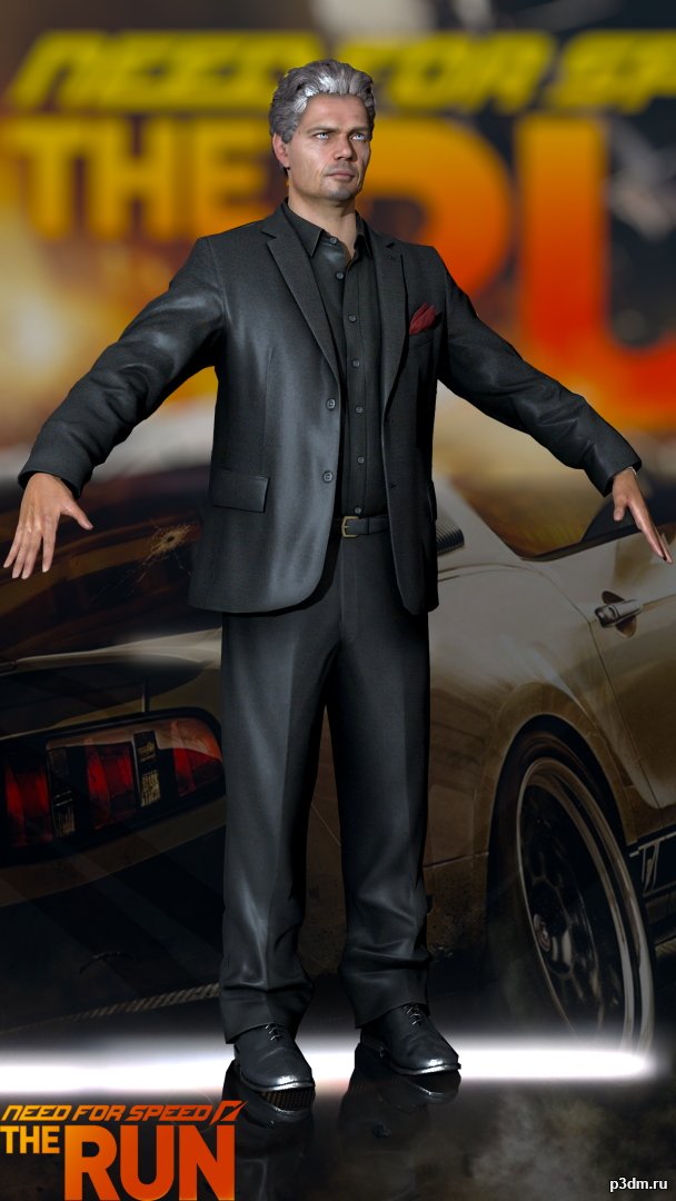 Mobster 3D Model