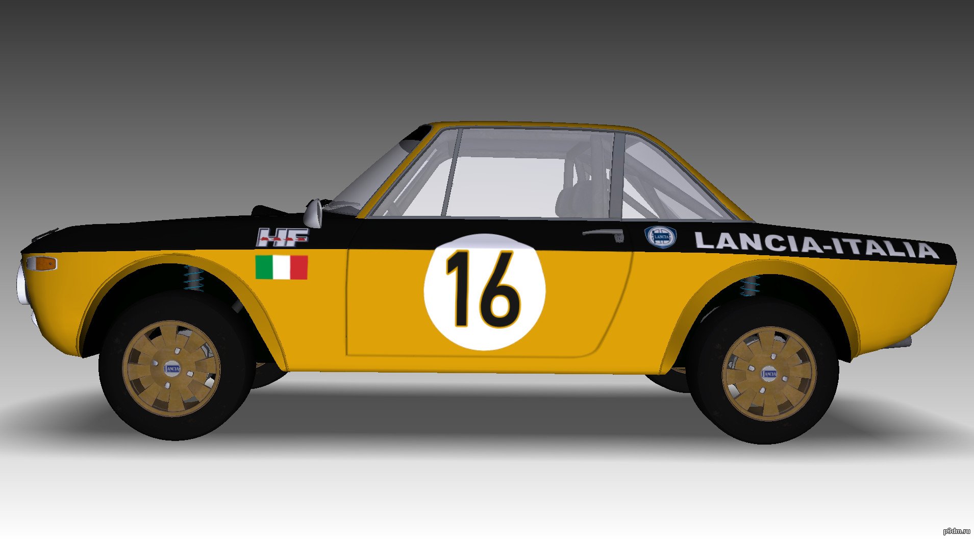 CRAZY Detailed LeMans Race Car - 3D Print Compatible STL 3D model