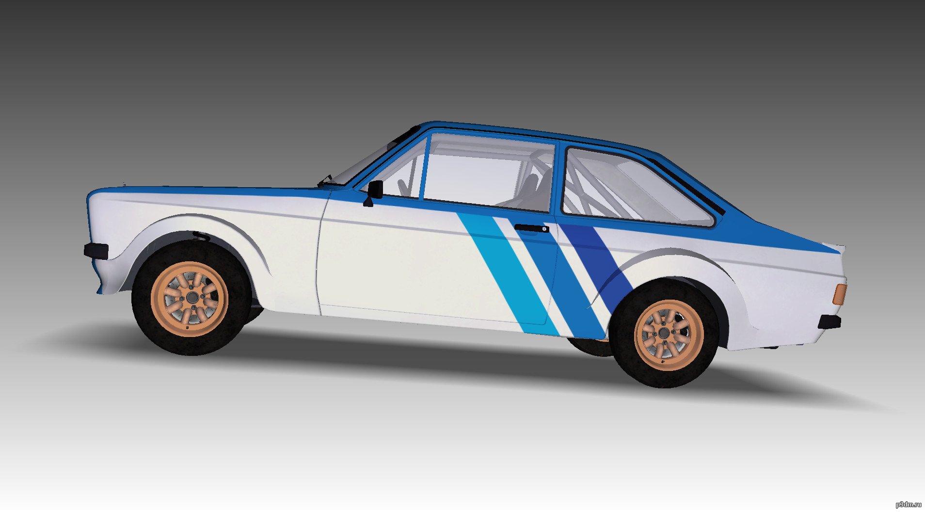 1977 Ford Escort 3D Model